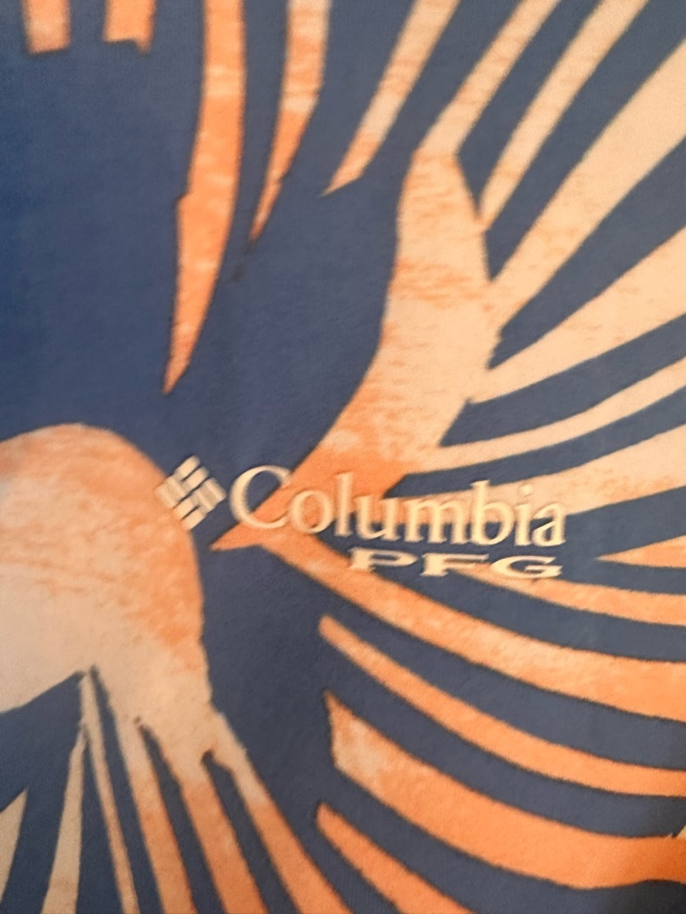 Blue Coral Cooling Dress • Cover-Up • Columbia • 1X • Tropical Cruise Vacation - Picture 4 of 6